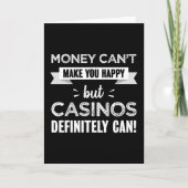 Casinos machen glücklich karte (Vorderseite)