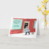 Casket Co. Slogan Geburtstagkarte Karte (Gelbe Blume)