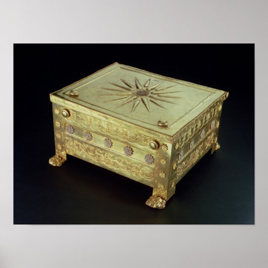 Casket from the tomb of Philip II of Macedon Poster (Vorne)