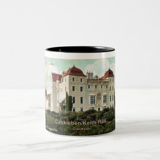 Caskieben/Keith Hall — Clan Keith Zweifarbige Tasse (Mittel)
