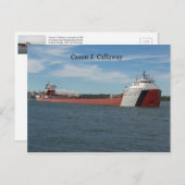 Cason J. Callaway Postkarte (Vorne/Hinten)