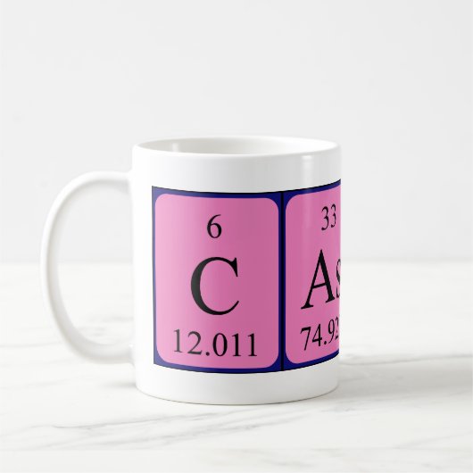 Cason Periodenname Tasse (Links)