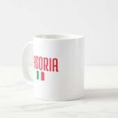 CASORIA Italien Kaffeetasse (Vorderseite Links)