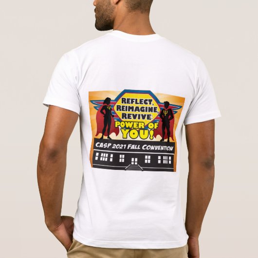 CASP Con 2021 Männer-T - Shirt (Rückseite)