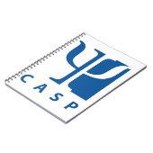 CASP Logo-Notebook Notizblock (Linke Seite)