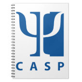 CASP Logo-Notebook Notizblock (Vorderseite)