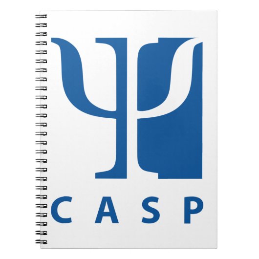 CASP Logo-Notebook Notizblock (Vorderseite)