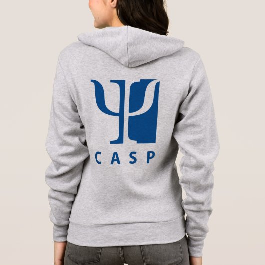 CASP Zip Up Hoodie (Rückseite)