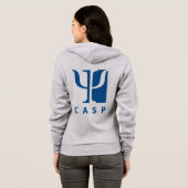 CASP Zip Up Hoodie (Schwarz voll)