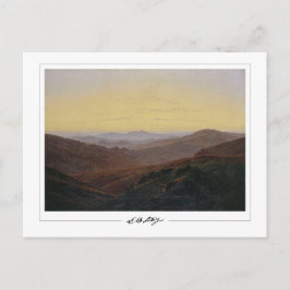Caspar David Friedrich #120 - Fine Art Postcard Postkarte