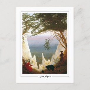Caspar David Friedrich #124 - Fine Art Postcard Postkarte