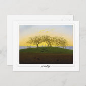 Caspar David Friedrich #137 - Fine Art Postcard Postkarte (Vorne/Hinten)