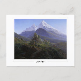 Caspar David Friedrich #140 - Fine Art Postcard Postkarte