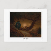 Caspar David Friedrich #15 - Fine Art Postcard Postkarte (Vorderseite)