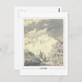 Caspar David Friedrich #162 - Fine Art Postcard Postkarte (Vorne/Hinten)