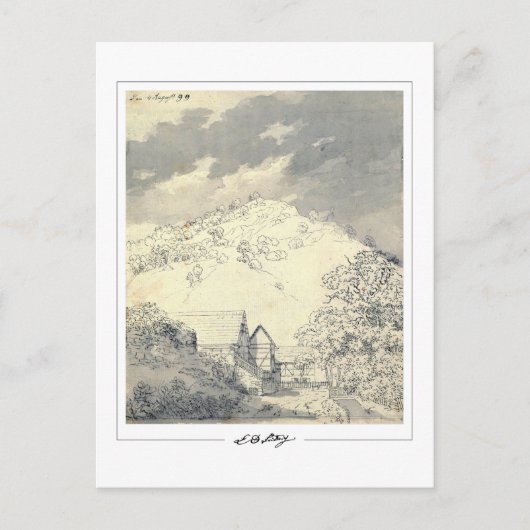 Caspar David Friedrich #162 - Fine Art Postcard Postkarte (Vorderseite)