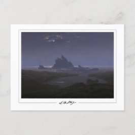 Caspar David Friedrich #165 - Fine Art Postcard Postkarte