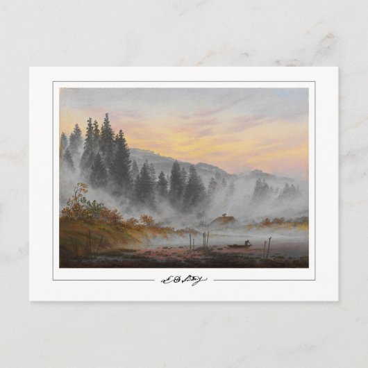 Caspar David Friedrich #16 - Fine Art Postcard Postkarte (Vorderseite)