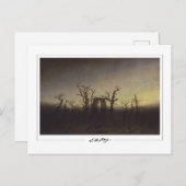 Caspar David Friedrich #18 - Fine Art Postcard Postkarte (Vorne/Hinten)