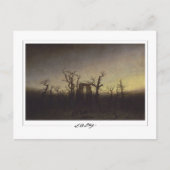 Caspar David Friedrich #18 - Fine Art Postcard Postkarte (Vorderseite)