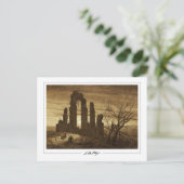 Caspar David Friedrich #19 - Fine Art Postcard Postkarte (Stehend Vorderseite)