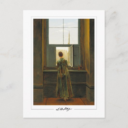 Caspar David Friedrich #1 - Fine Art Postcard Postkarte (Vorderseite)