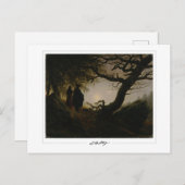 Caspar David Friedrich #200 - Fine Art Postcard Postkarte (Vorne/Hinten)