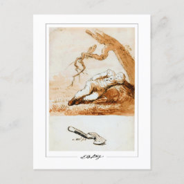 Caspar David Friedrich #201 - Fine Art Postcard Postkarte