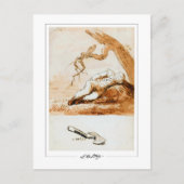 Caspar David Friedrich #201 - Fine Art Postcard Postkarte (Vorderseite)