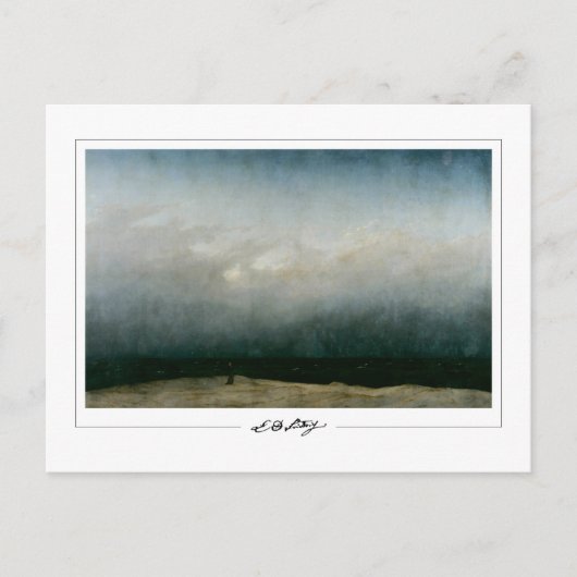Caspar David Friedrich #20 - Fine Art Postcard Postkarte (Vorderseite)