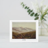 Caspar David Friedrich #22 - Fine Art Postcard Postkarte (Stehend Vorderseite)