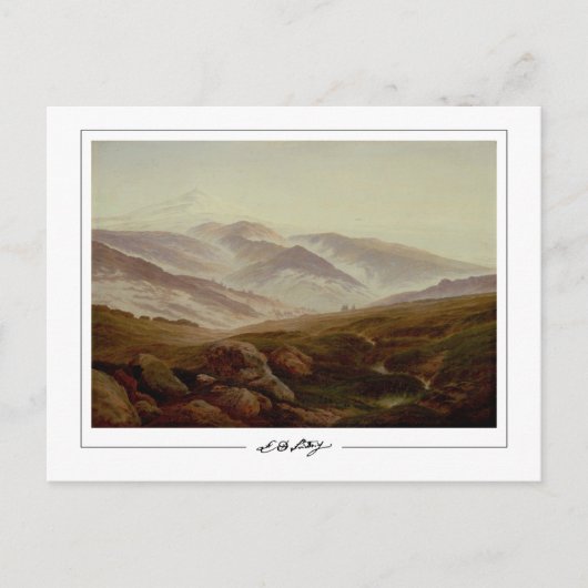 Caspar David Friedrich #22 - Fine Art Postcard Postkarte (Vorderseite)