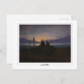 Caspar David Friedrich #22 - Fine Art Postcard Postkarte (Vorne/Hinten)