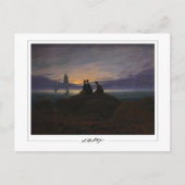 Caspar David Friedrich #22 - Fine Art Postcard Postkarte (Vorderseite)