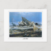 Caspar David Friedrich #24 - Fine Art Postcard Postkarte (Vorderseite)