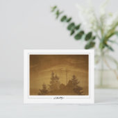 Caspar David Friedrich #38 - Fine Art Postcard Postkarte (Stehend Vorderseite)