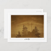 Caspar David Friedrich #38 - Fine Art Postcard Postkarte (Vorne/Hinten)