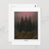 Caspar David Friedrich #3 - Fine Art Postcard Postkarte (Vorne/Hinten)