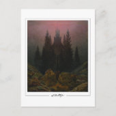 Caspar David Friedrich #3 - Fine Art Postcard Postkarte (Vorderseite)