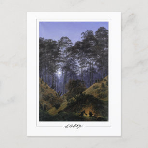 Caspar David Friedrich #42 - Fine Art Postcard Postkarte