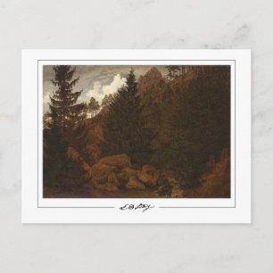 Caspar David Friedrich #61 - Fine Art Postcard Postkarte