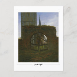 Caspar David Friedrich #62 - Fine Art Postcard Postkarte