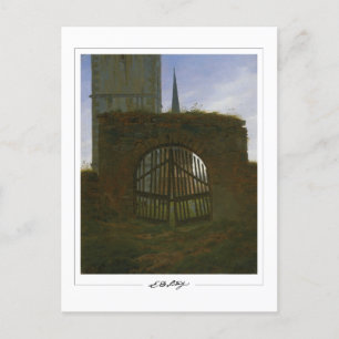 Caspar David Friedrich #62 - Fine Art Postcard Postkarte