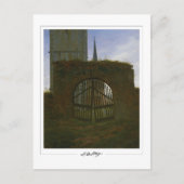 Caspar David Friedrich #62 - Fine Art Postcard Postkarte (Vorderseite)