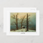 Caspar David Friedrich #6 - Fine Art Postcard Postkarte (Vorne/Hinten)