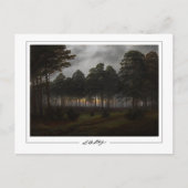 Caspar David Friedrich #72 - Fine Art Postcard Postkarte (Vorderseite)
