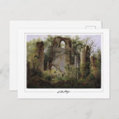 Caspar David Friedrich #93 - Fine Art Postcard Postkarte (Vorne/Hinten)