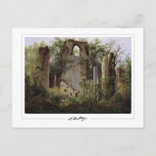 Caspar David Friedrich #93 - Fine Art Postcard Postkarte (Vorderseite)