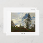 Caspar David Friedrich #9 - Fine Art Postcard Postkarte (Vorne/Hinten)