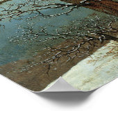 Caspar David Friedrich Cairn in Snow Poster (Ecke)